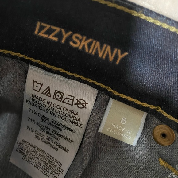 Michael Kors skinny jeans size 8 - dark blue - Picture 3 of 7